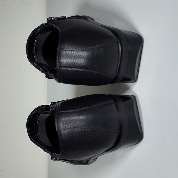 Naot Autan Soft Black Leather Loafers with side zippers 40 - Picture 5 of 12